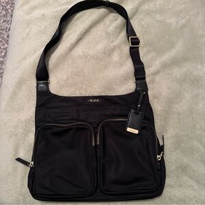 Tumi Black Crossbody Bag